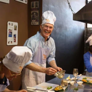 Clase de cocina de inmersión total
